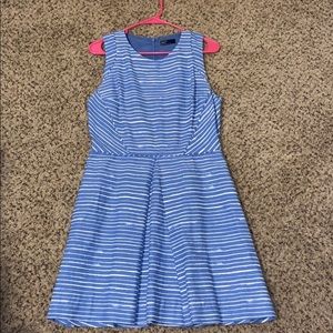 Gap Blue striped dress